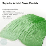Varnish (Brush Applied) - Winsor & Newton -  250ml -  ARTISTS GLOSS VARNISH