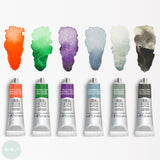 Watercolour Paint Sets - Winsor & Newton PROFESSIONAL - REVIVAL COLLECTION - 6 x 5ml tubes