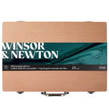 Oil Paint Set- Winsor & Newton - WINTON - 15 Piece (8 Assorted 37ml Tubes)  - WOODEN BOX