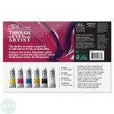 Oil Paint Set- FAST DRYING - Winsor & Newton - GRIFFIN Alkyd - BEGINNERS - 6 assorted 37ml Tubes