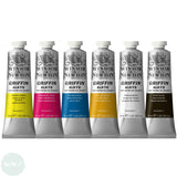 Oil Paint Set- FAST DRYING - Winsor & Newton - GRIFFIN Alkyd - BEGINNERS - 6 assorted 37ml Tubes