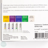 Gouache Set- Winsor & Newton - DESIGNERS GOUACHE - Brilliant Set - 5 x 14ml Tubes