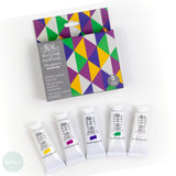 Gouache Set- Winsor & Newton - DESIGNERS GOUACHE - Brilliant Set - 5 x 14ml Tubes