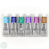 Watercolour Paint Sets - Winsor & Newton PROFESSIONAL - GRANULATING COLOURS - 6 x 5ml tubes