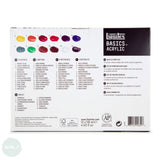 Acrylic Paint Set- LIQUITEX - Basics - 12 x 118 ml Tubes