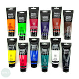 Acrylic Paint Set- LIQUITEX - Basics - 12 x 118 ml Tubes