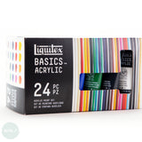 Acrylic Paint Set- LIQUITEX - Basics - 24 x 22 ml Tubes