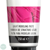 Acrylic Mediums - LIQUITEX BASICS - LIGHT Modelling Paste - 250ml Tube