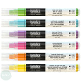 PAINT MARKER - Liquitex - FINE - 2mm CHISEL TIP - VIBRANTS - 6 set