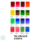 Watercolour Paint Sets - Viviva Colors COLORSHEETS - SPRING COLOURS