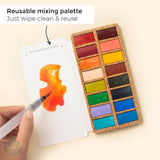 Watercolour Paint Sets - Viviva Colors PANS -  SPRING 16 Colours