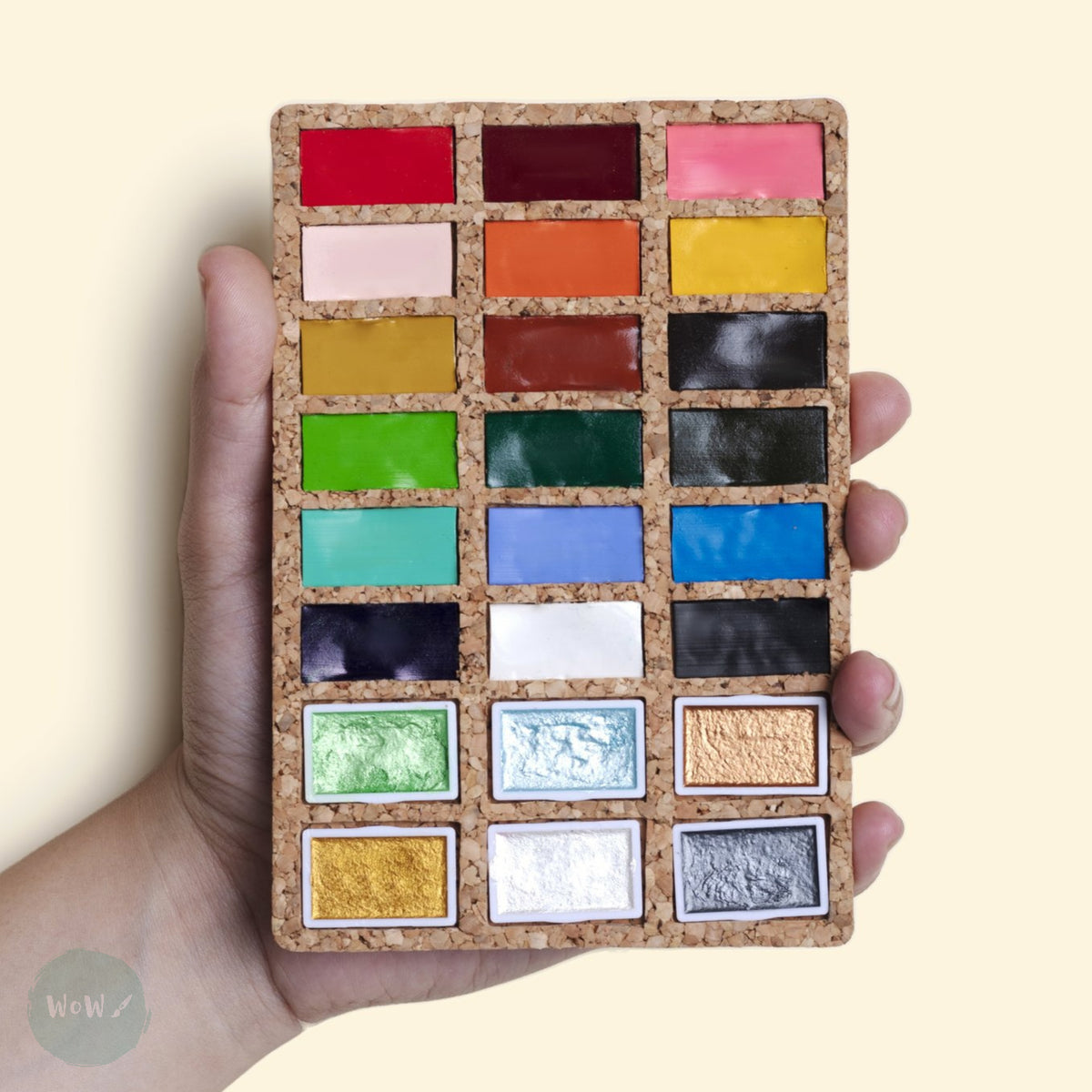 Watercolour Paint Sets - Viviva Colors PANS - DELUXE 24 Colours – WoW ...