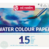 Watercolour Paint Sets - Royal Talens ART CREATION –  Watercolour Combi Set  - 12 x 12ml Tubes, Brushes & Pad