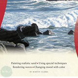 Art Instruction Book - Oils & Acrylics - Walter Foster Series - OCEANS & SEASCAPES - By Martin Clarke