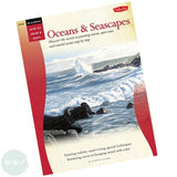 Art Instruction Book - Oils & Acrylics - Walter Foster Series - OCEANS & SEASCAPES - By Martin Clarke