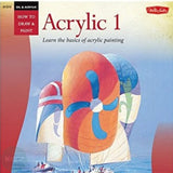 Art Instruction Book - ACRYLICS - Walter Foster Series - ACRYLIC 1 - By Ken Goldman