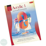 Art Instruction Book - ACRYLICS - Walter Foster Series - ACRYLIC 1 - By Ken Goldman