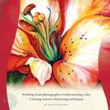 Art Instruction Book - Oils & Acrylics - Walter Foster Series - FLOWERS - By Marcia Baldwin