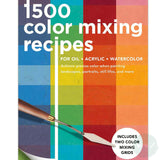Art Instruction Book - COLOUR MIXING - 1,500 Color Mixing Recipes for Oil, Acrylic & Watercolor by William F. Powell