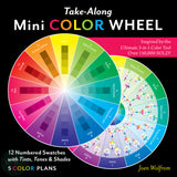 Art Instruction Book - COLOUR MIXING - Take-Along Mini Color Wheel by Joen Wolfrom