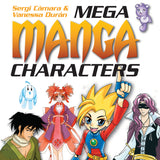 Art Instruction Book - DRAWING - Mega Manga Characters - by Sergi Càmara & Vanessa Durán