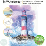 Art Instruction Book - WATERCOLOUR - Ready to Paint in 30 Minutes: Seascapes - by Matthew Palmer (Author)