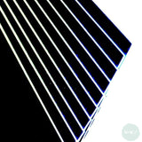 Mountboard- Dual Mount- Black/White- Pack of 10 sheets- A2