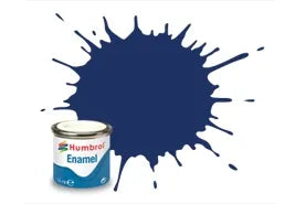 Hobby Paint - ENAMEL - Humbrol - GLOSS - 14ml Tinlet - 	015 MIDNIGHT BLUE AA0165