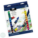 Acrylic Paint Set- ESSENTIALS - 24 x 12ml Assorted tubes