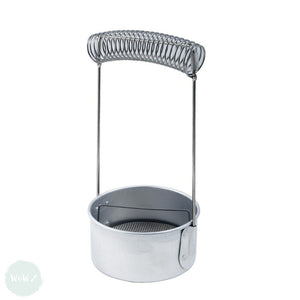 Brush Bath - Aluminium Brush Washer, with holder