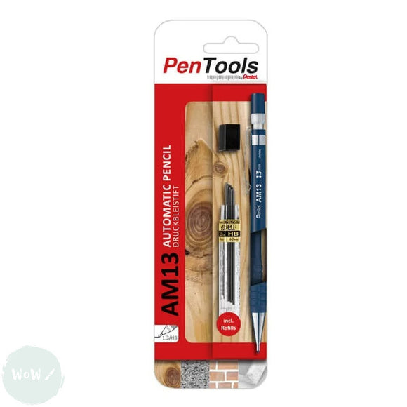 MECHANICAL PENCIL - 1.3mm - PENTEL AM13 - Pencil & leads