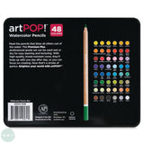 Watercolour Pencil Sets - artPOP! - Premium Plus - 48 Assorted Tin