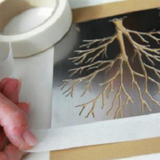 ADHESIVE TAPE - LOW TACK - Stencil Tape - 25mm x 25m