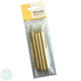 DOTTING SET - FOUR Double Ball Burnisher and Embossers