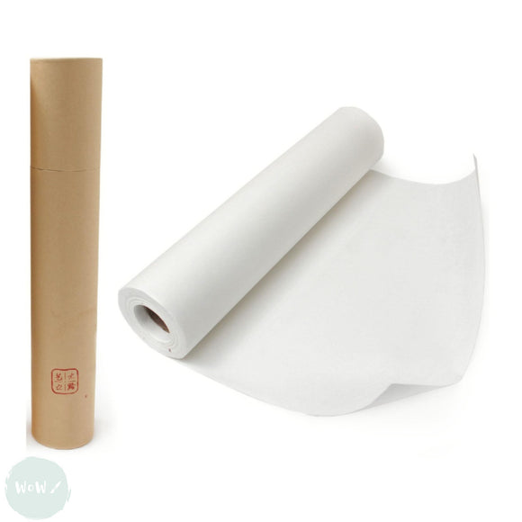 PAPER - Chinese, Sumi-e, RICE PAPER -  ROLL – 40gsm - 33cm (13