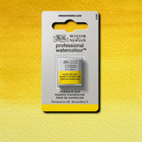 ARTISTS WATERCOLOUR PAINT - Winsor & Newton - PROFESSIONAL - HALF PAN - AUREOLIN (HUE)