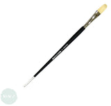 ARTIST HOG  Bristle Brush-  FILBERT 14 Long handle
