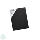 Stretched Artist Canvas - STANDARD DEPTH - Black Primed – 220 x 300mm