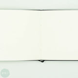 Hardback Watercolour Paper Book - TRAVEL JOURNAL - 200gsm NOT Surface- PANORAMA 210 x 100mm