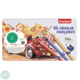 Coloured Pencil Sets - BRUYNZEEL - Super Sixties Beetle tin - 60 pieces