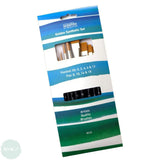 BRUSH SET - Artists Golden Synthetic - BS10- Sizes 00, 0, 2, 4, 6, 12 Round & 8, 10, 14, 18 Flat