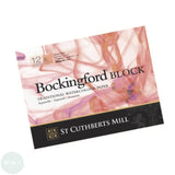 Watercolour Paper - BLOCK - BOCKINGFORD - 140 lb/300lb - SMOOTH (HP) Surface- 14 x 10"