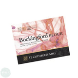 Watercolour Paper - BLOCK - BOCKINGFORD -  140 lb / 300lb, SMOOTH (HP) Surface - 12 x 9"