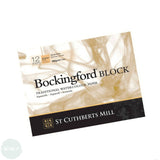 Watercolour Paper - BLOCK - BOCKINGFORD -  140 lb/ 300lb, ROUGH Surface- 14 x 10"