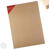Unprimed Cradled Birch Wood Painting Panel 19mm deep  - A1