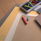 Clairefontaine Pastelmat Mounted Board 1800 micron, 50 x 70cm - Anthracite SINGLE SHEET