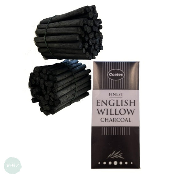 Willow Charcoal - COATES - 100 ASSORTED SHORT STICK