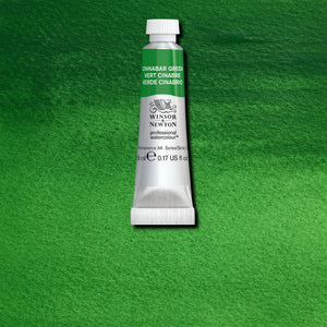 Watercolour 5ml Tube - Winsor & Newton Professional -  Cinnabar Green