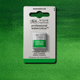 ARTISTS WATERCOLOUR PAINT - Winsor & Newton - PROFESSIONAL - HALF PAN - CINNABAR GREEN