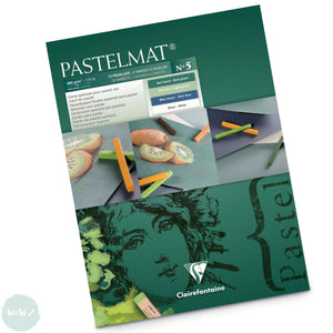 Clairefontaine PASTELMAT PAD 360gsm - 30 x 40 cm (approx. 12 x 16.5") - No. 5 - ASSORTED